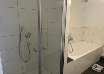 Badezimmer komplett saniert